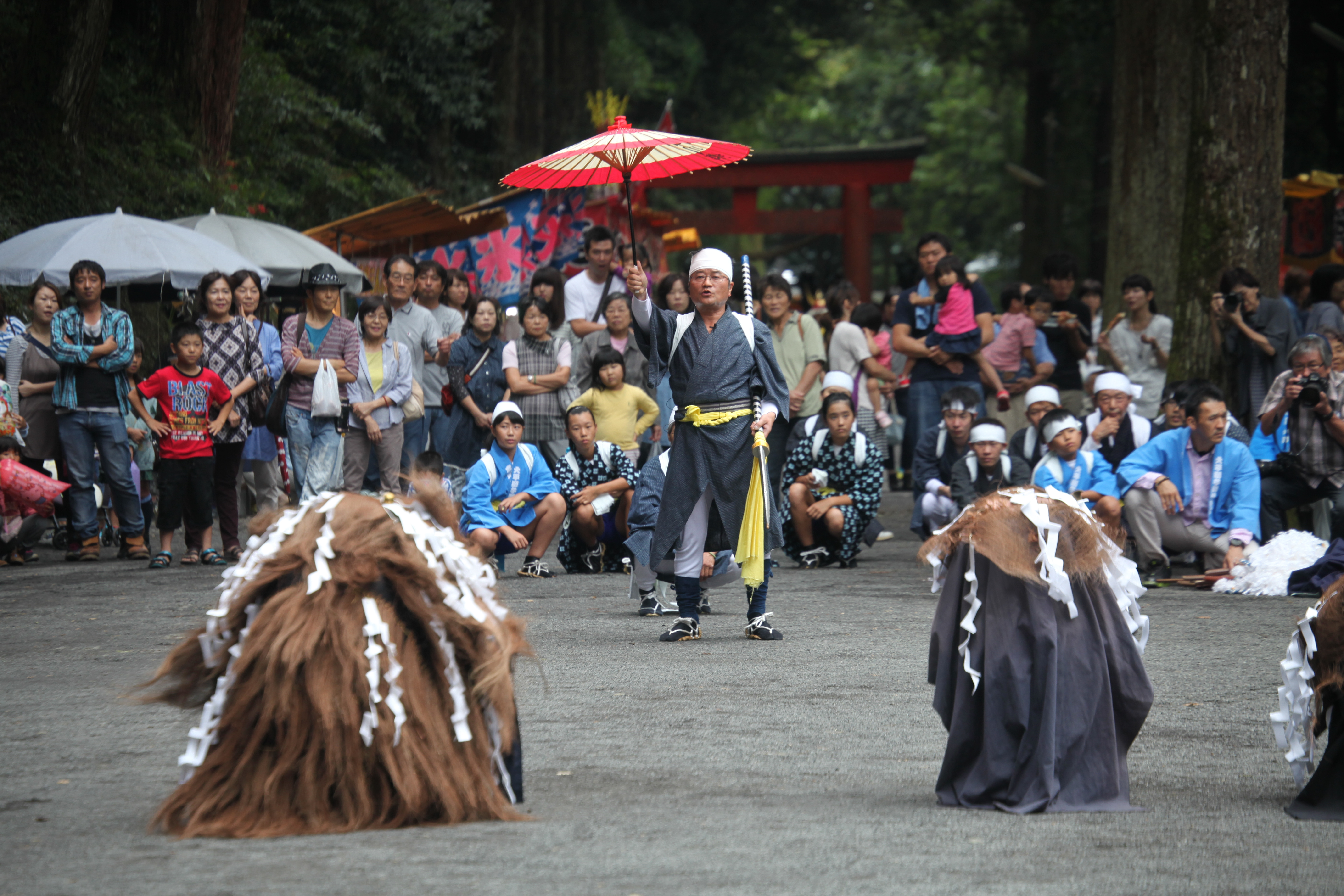 大平の獅子舞