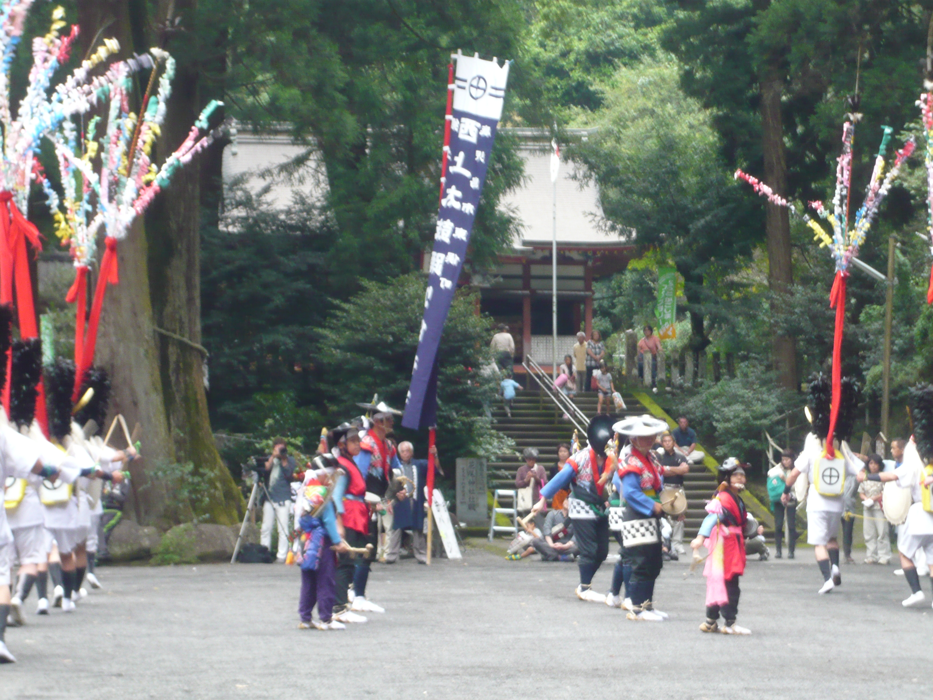 西上の太鼓踊り