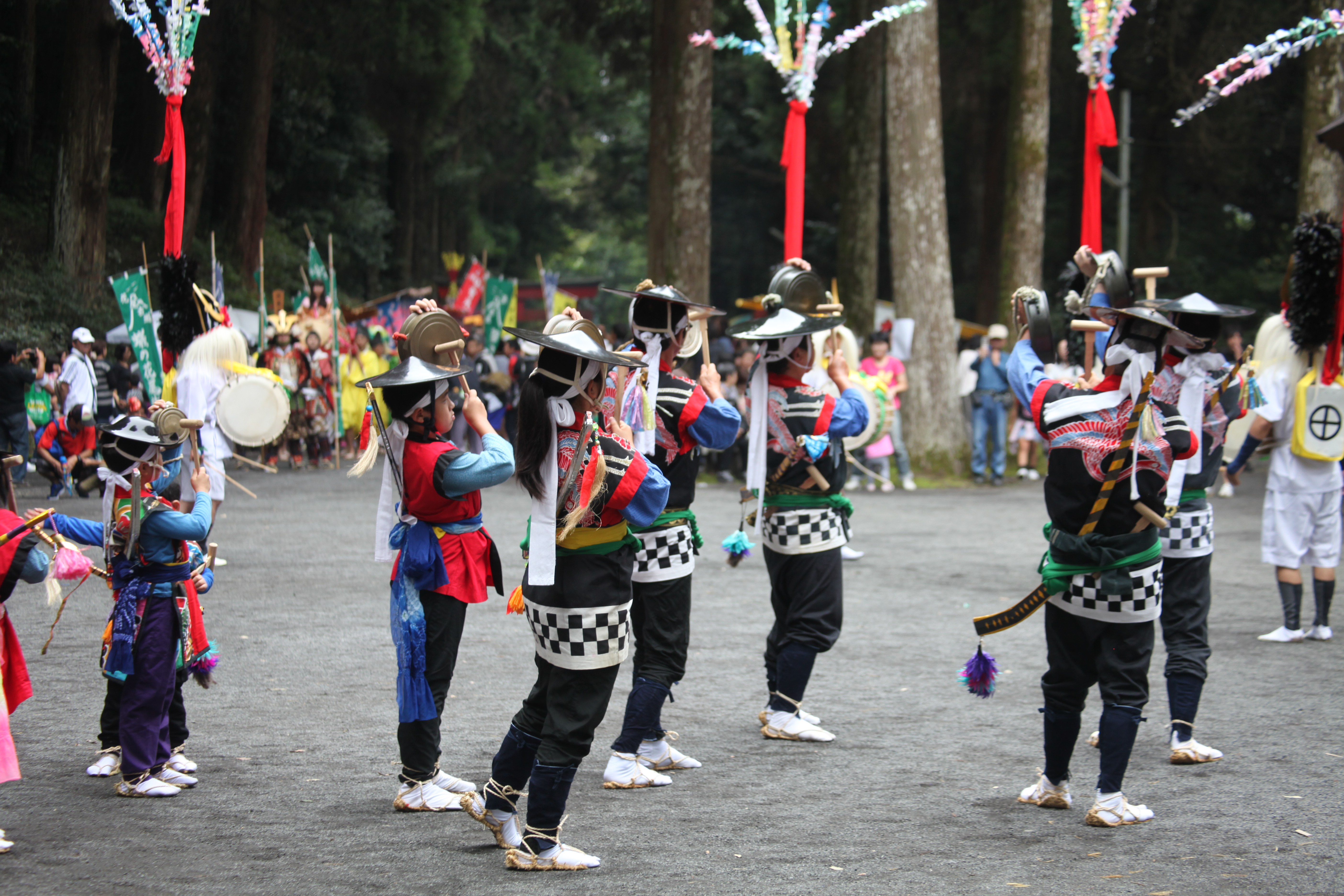 西上の太鼓踊り