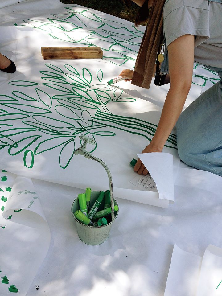 ママとこどものアートじかん in kagoshima「うまく描かない絵の教室」