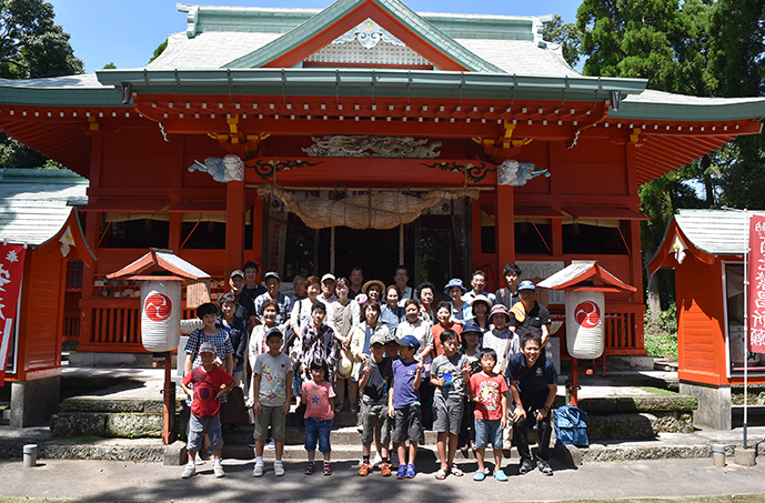 レポート『伝統芸能伝承事業「太鼓踊りと吹上の歴史を巡るツアー」』