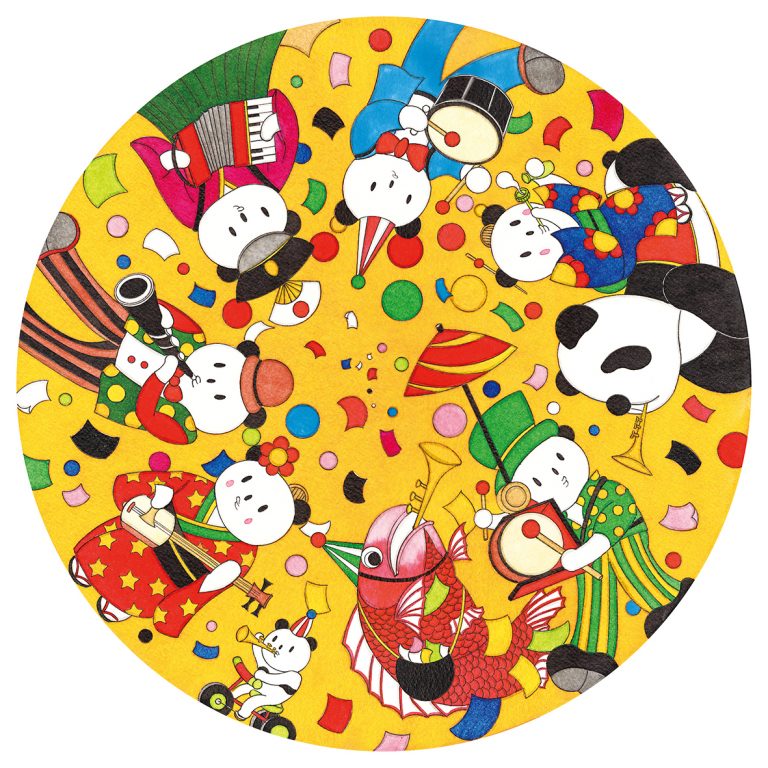 パンダ絵師あごぱん「パンダの森」展 2017.12.12-2018.01.14