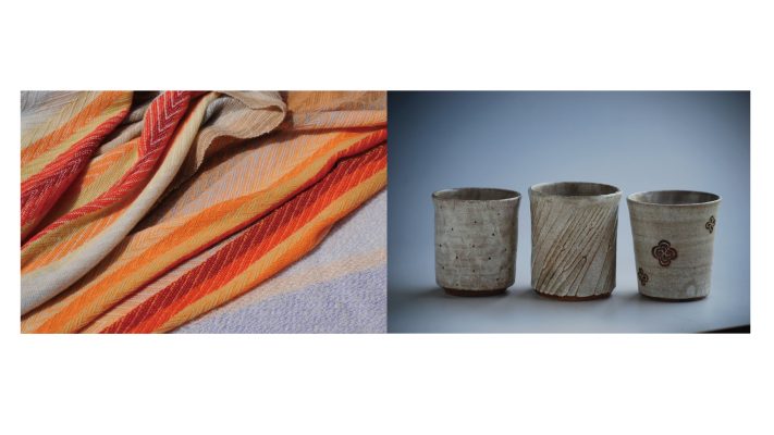 展覧会「織と陶 2人展」 2017.12.13-2017.12.17