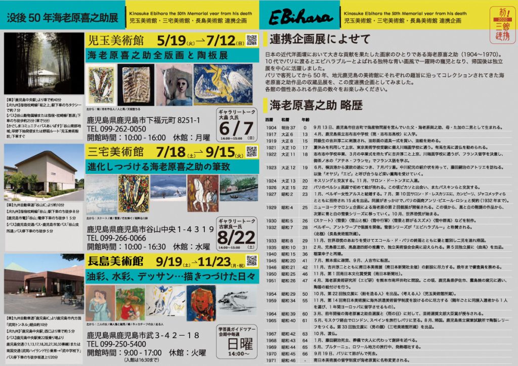没後50年海老原喜之助展 児玉美術館 三宅美術館 長島美術館連携企画 かごしま文化情報センター Kcic 没後50年海老原喜之助展 児玉美術館 三宅美術館 長島美術館連携企画 かごしま文化情報センター Kcic