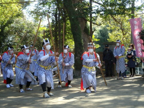 レポート：春祭り「帯迫棒踊り」奉納