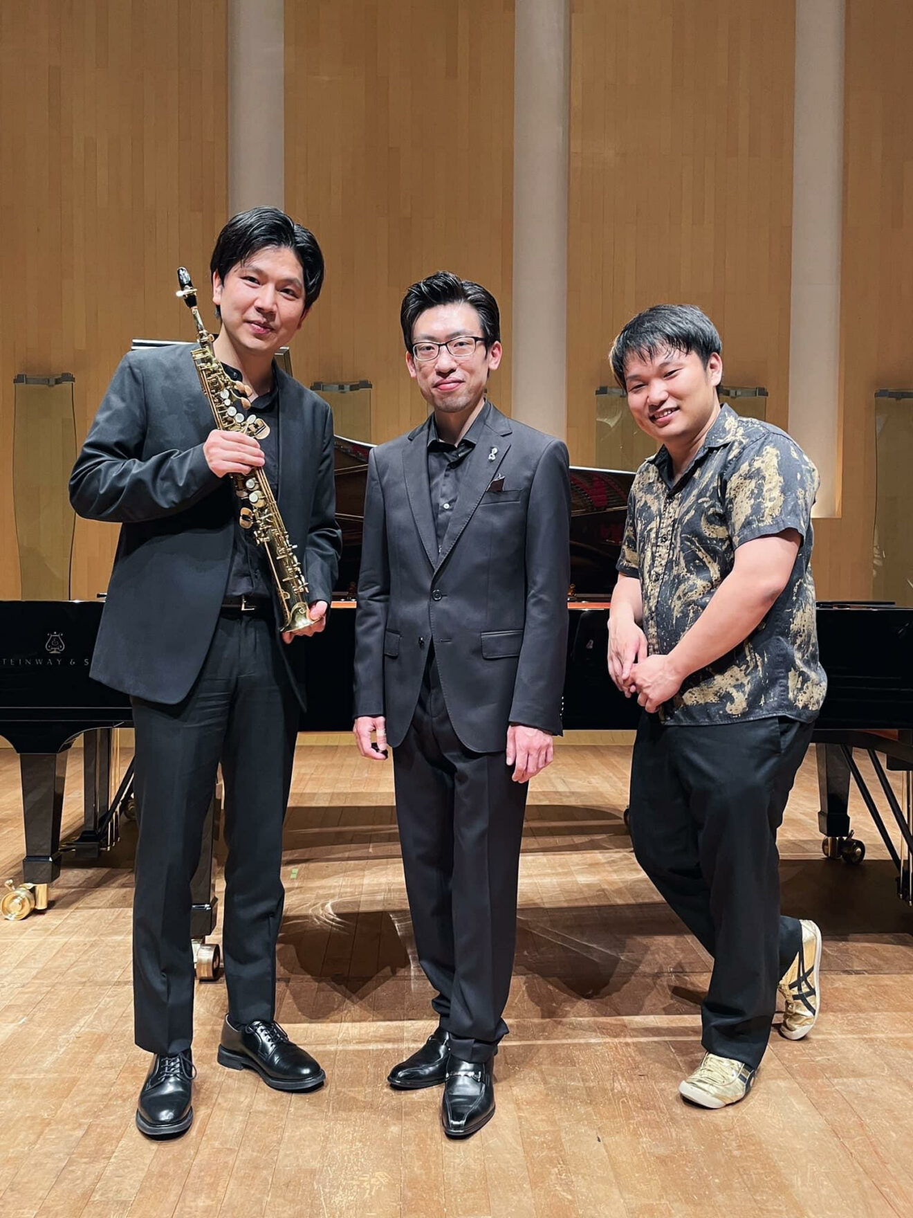 中野翔太&松永貴志&田中拓也 2台ピアノとサクソフォン トリオコンサート | かごしま文化情報センター(KCIC)