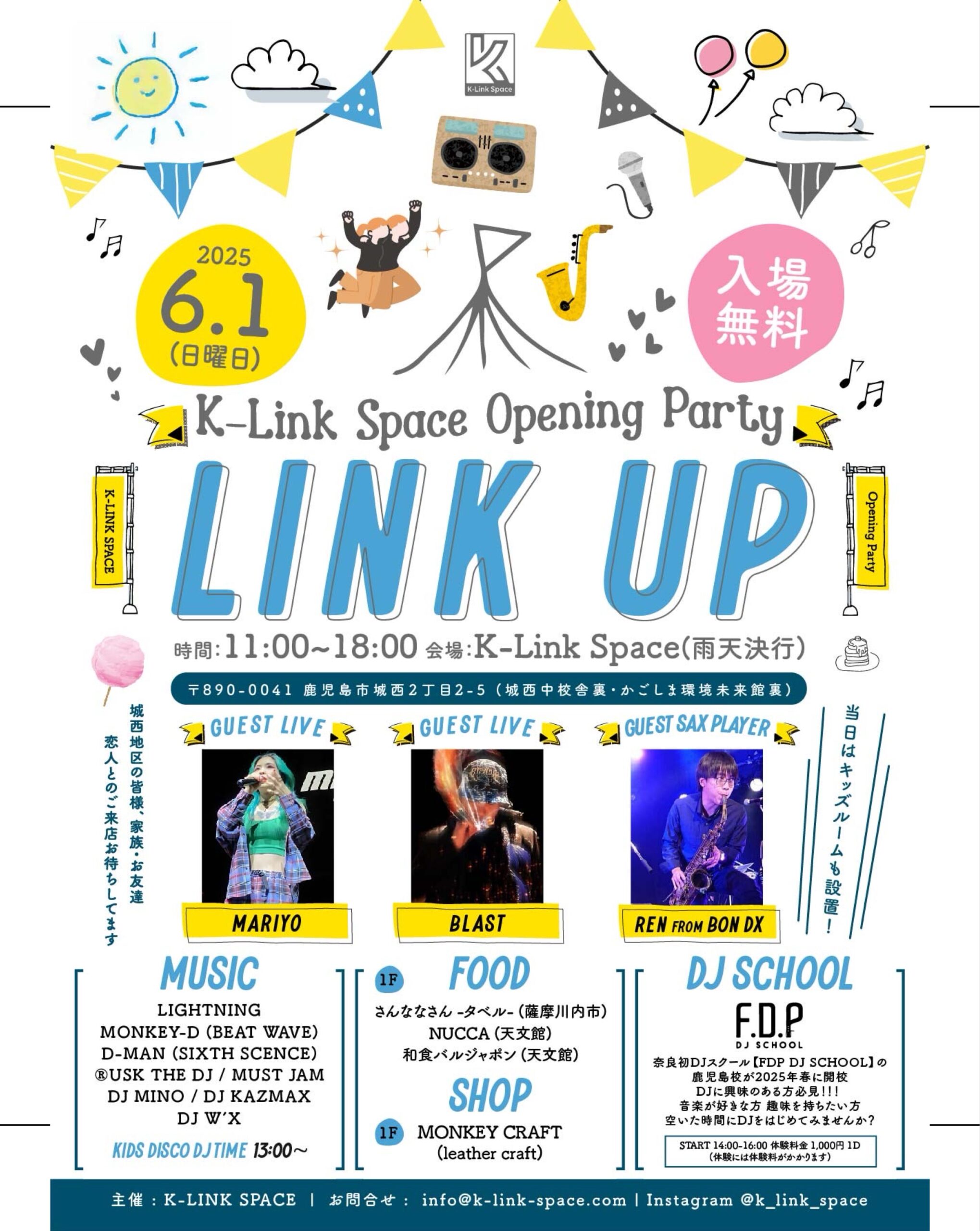 LINK UP-K Link Space Opening Party-