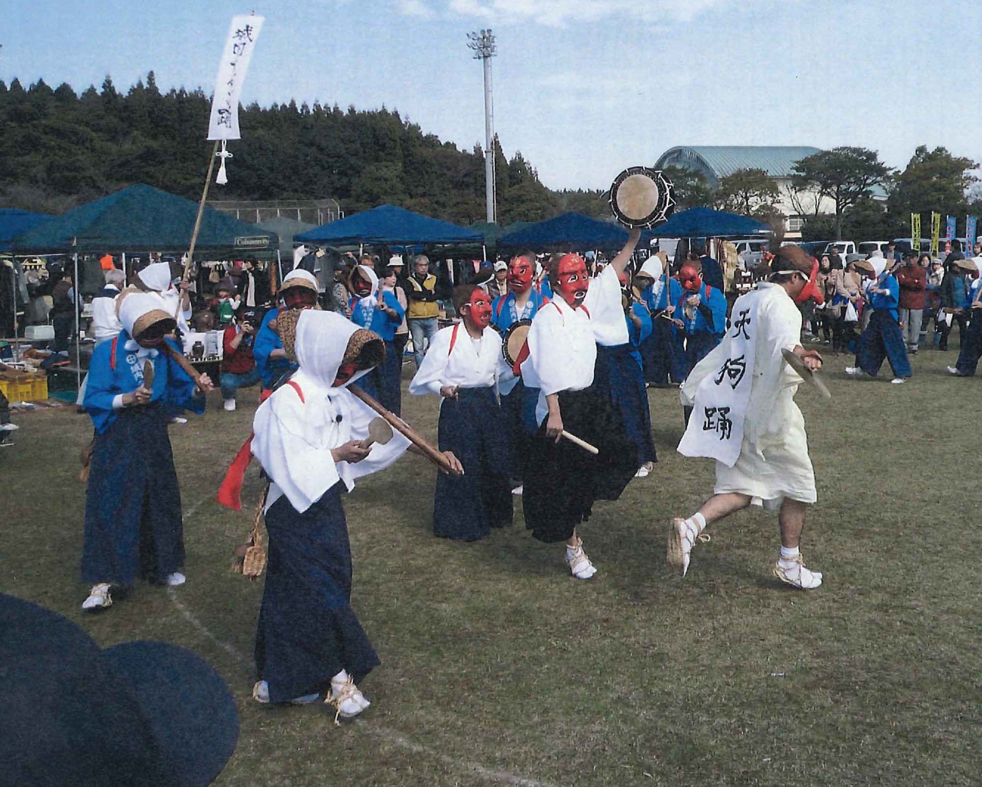 吉田城内天狗踊り